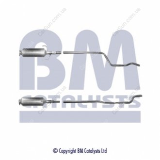 Сажевый / частичный фильтр, система выхлопа ОГ BM CATALYSTS BM11062 (фото 1)
