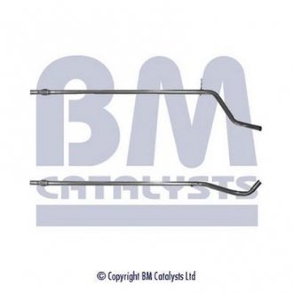 Труба выхлопного газа BM CATALYSTS BM50125
