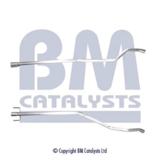 ВИХЛОПНА ТРУБА OPEL ASTRA H 1.3CDTI/1.7CDTI (ВЕРСІЯ БЕЗ DPF) BM CATALYSTS BM50623