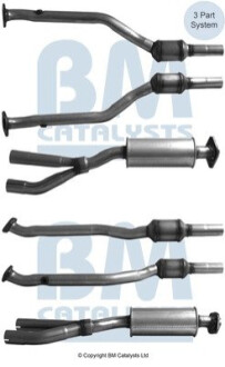 Katalizator pasuje do: LEXUS IS II 2.5 08.05-03.13 BM CATALYSTS BM91806H