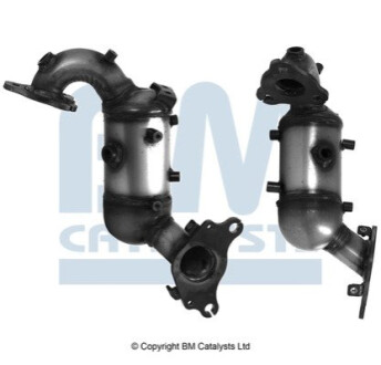 КАТАЛІТИЧНИЙ НЕЙТРАЛИЗАТОР RENAULT 1.2DIG-T QASHQAI/CAPTUR DACIA BM CATALYSTS BM92271H