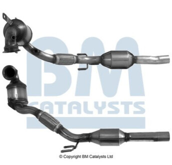 Katalizator EURO 6 pasuje do: AUDI Q2 SEAT ATECA SKODA KODIAQ, SUPERB III VW PASSAT B8, TAOS, TIGUAN 1.4 11.14- BM CATALYSTS BM92374H (фото 1)