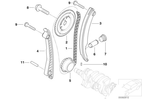 Оригинальная запчасть BMW 07101485596