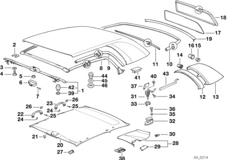 Болт<>M6X14 BMW 07119905964