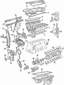 Прокладка головки BMW 11121726620