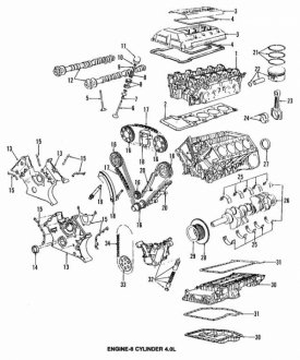 Прокладання ГБЦ BMW 11121736315