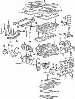 Прокладання ГБЦ BMW 11121741469