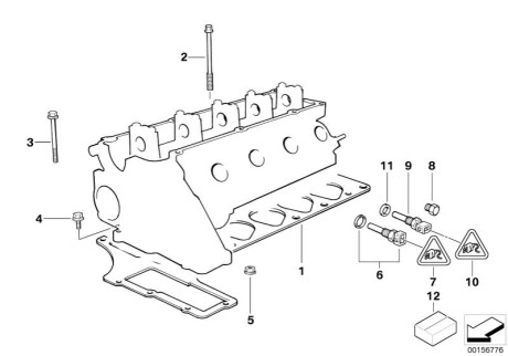 Прокладання ГБЦ BMW 11122246093