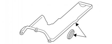 Прокладка клапанной крышки BMW 11127515647