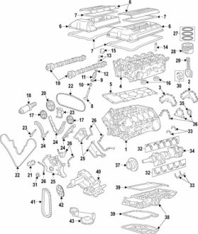 Прокладка, головка циліндра BMW 11127519409