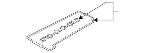 Прокладка клапанной крышки BMW 11127536785