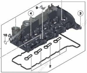 Крышка клапана BMW 11128516511