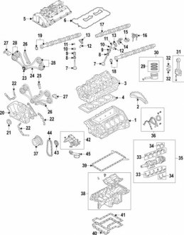 Прокладка головки BMW 11128647839