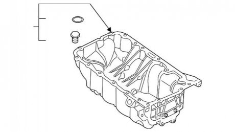 Маслосборник BMW 11138580120