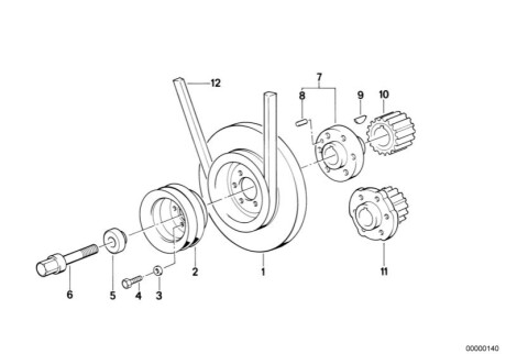 Клиновий ремінь BMW 11232241172