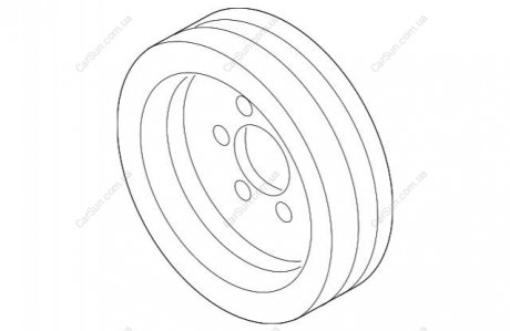 Шкив коленвала BMW 11237577663