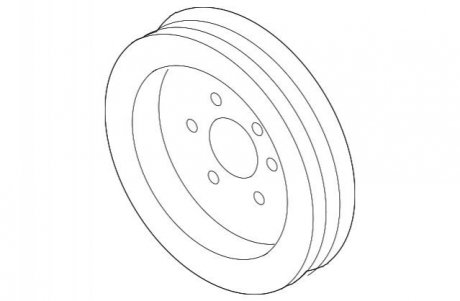 Шкив коленвала BMW 11237624103