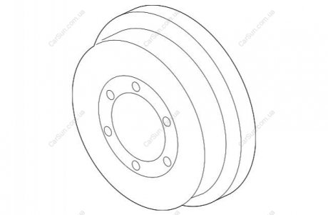 Шкив коленвала BMW 11238650741