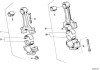 Вкладыш подшипника красный H11240 BMW 11241258431 (фото 1)