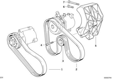 Полікліновий ремінь BMW 11281401159