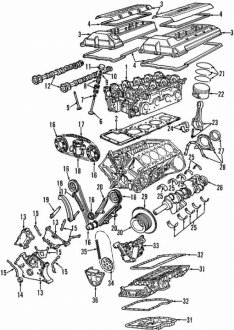 Ланцюг ГРМ BMW 11311736020