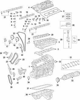 Распределительный вал двигателя BMW 11318618194