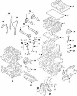 Масловідбивний ковпачок клапана двигуна BMW 11347729926