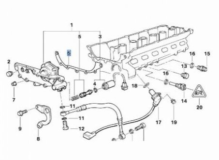 Прокладка, картер кермового механізму BMW 11361740840