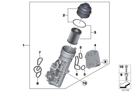 Оригинальная запчасть BMW 11417600468