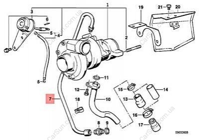 Линия подачи H1140D BMW 11422241649