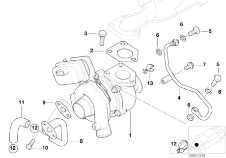 Турбіна BMW 11422249836