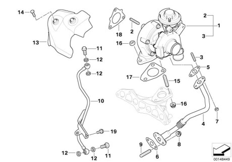 Прокладка BMW 11427799420