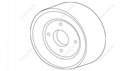 Ременной шкив, водяной насос BMW 11511436590