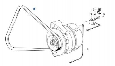 Клиновий ремінь BMW 11511711091