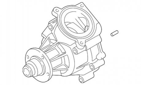 Збірка водяного насоса BMW 11517831907 (фото 1)