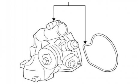 Водяний насос BMW 11517846361