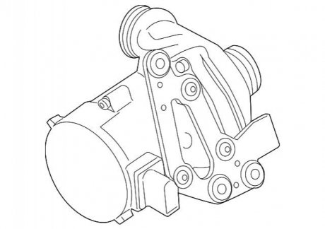 Насос водяной (Помпа водяная) 5 F10/F11/F18 / 7 F01/F02 / X3 F25 BMW 11518635092