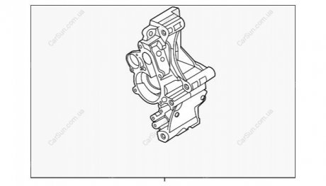 Сборка водяного насоса BMW 11518650988