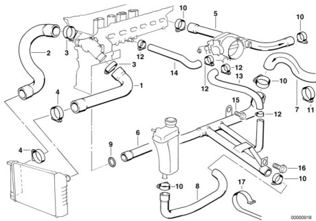 Кольцо круглого сечения 18.2X3 BMW 11531703848