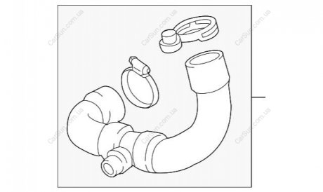 З\'єднувальний шланг BMW 11534614609