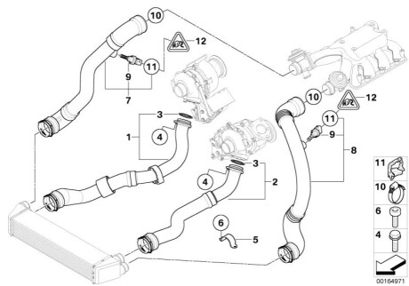 Воздушный патрубок BMW 11617792630