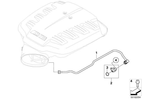 Уплотнение клапана вентиляции картера двигателя BMW 11617836178 (фото 1)