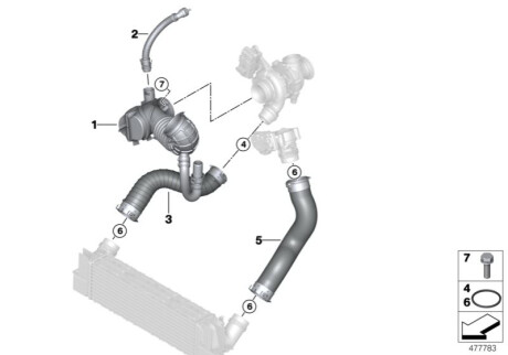 Оригинальная запчасть BMW 11618571897