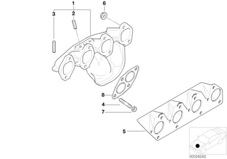 Штифт інстал.M10X35 BMW 11621708999