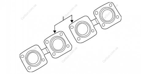 Прокладка BMW 11627589672