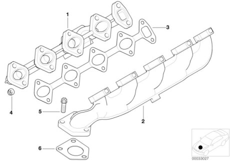 Ущільнювач металевий BMW 11627798545