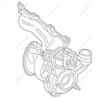 Вихлопний колектор BMW 11655A14818