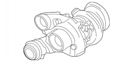 Турбокомпресор BMW 11657599838
