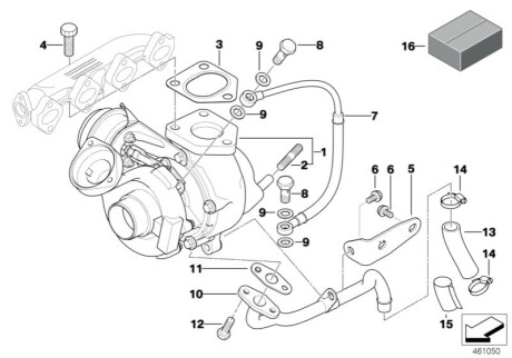 Компрессор, наддув BMW 11657794144