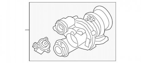 Турбокомпресор BMW 11657846921